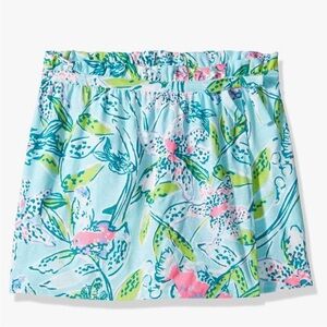 Lilly Pulitzer girls Karla skort in Bali blue sway this way size XL NWT